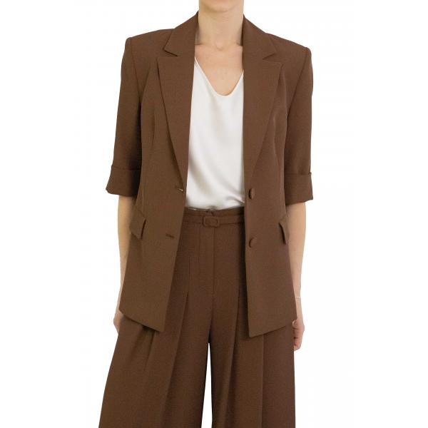 Blazer monopetto maniche corte spacchi laterali Imperial